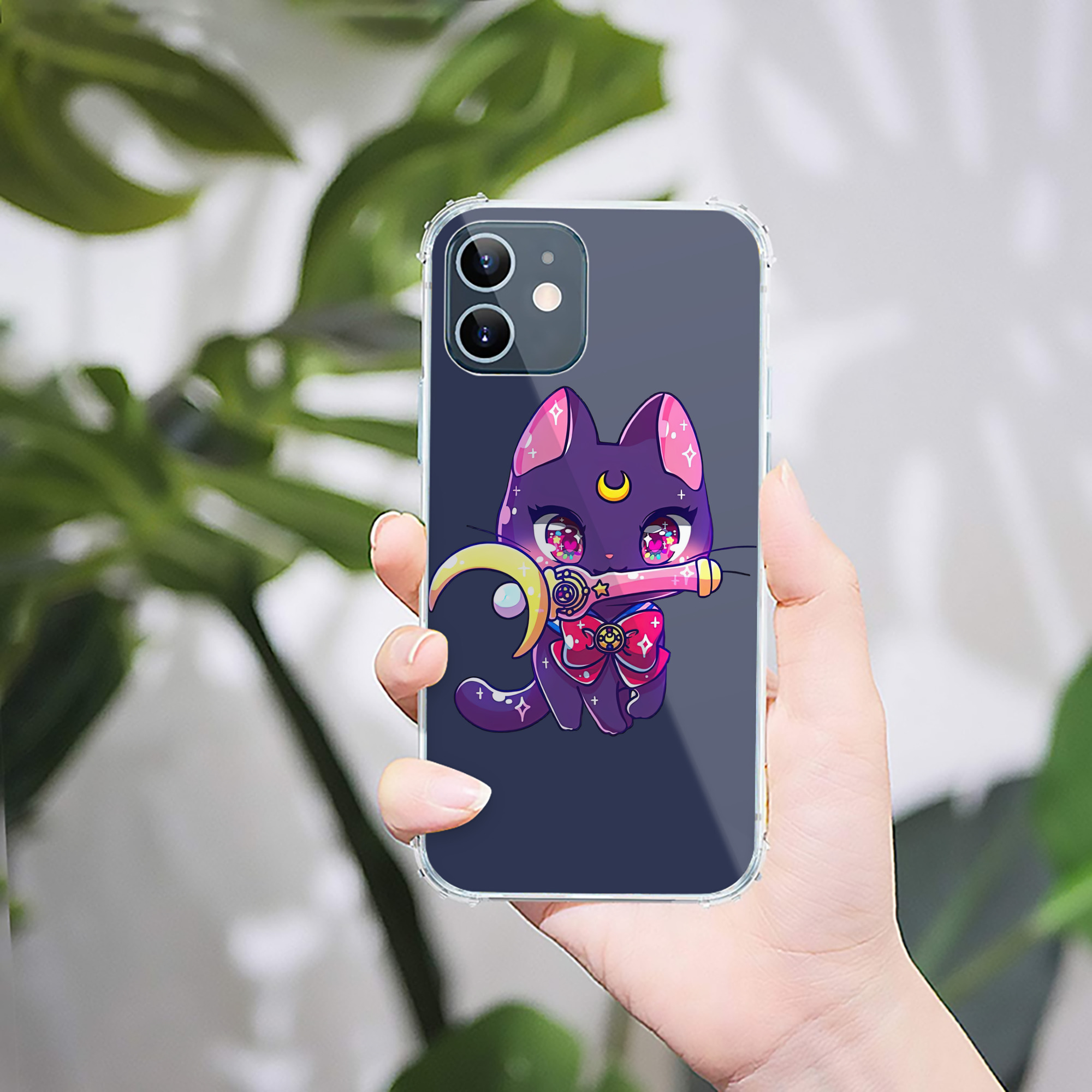 （画像用） 美少女戦士セーラームーン Sailor Moon 【iPhone 12シリーズ対応】透明スマホケース（クリアソフトケース）